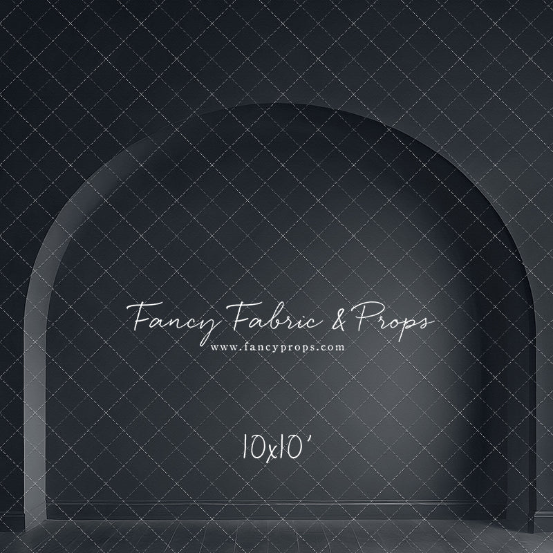 Modern Midnight Alcove - Wood Floor - With Sweep Option