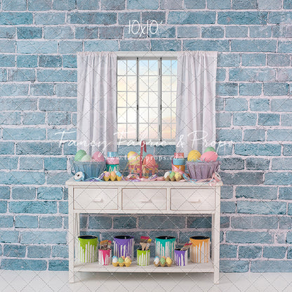 Peters Paint Room Window