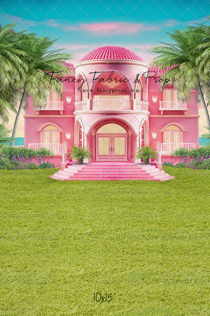 Barbie's Paradise Palace - Grass Floor - With Sweep Option