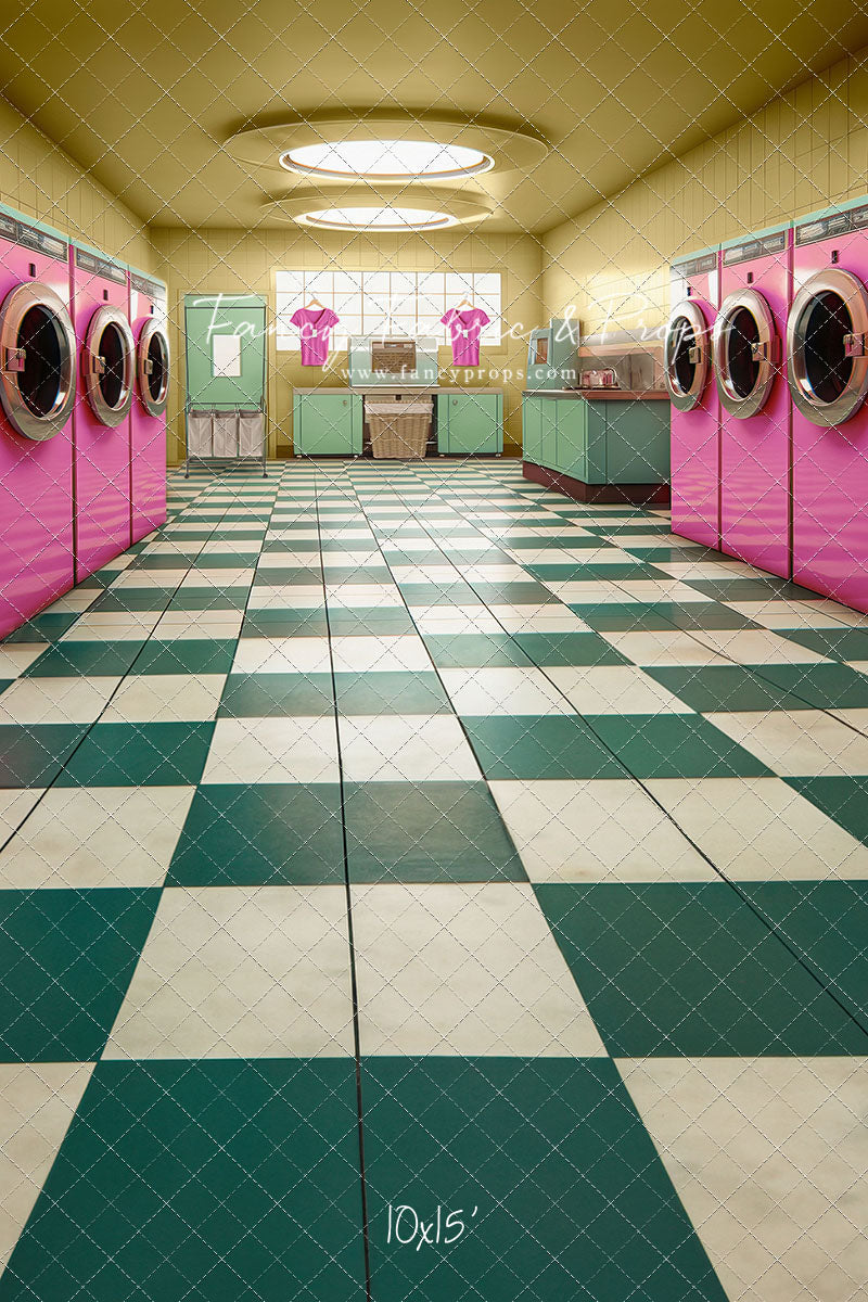 Laundry Day - Yellow With Double Washers- With Sweep Option