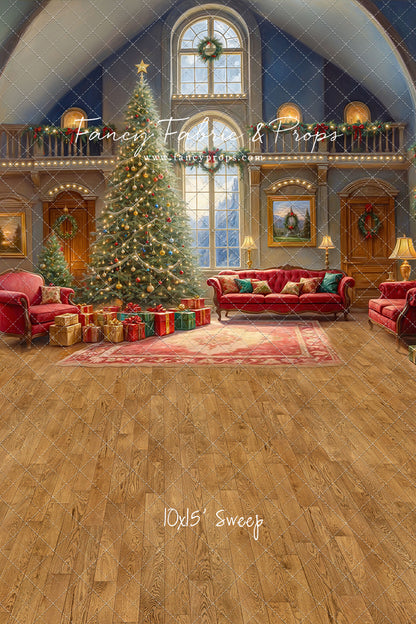 Elegant Christmas Chateau - with Sweep Option