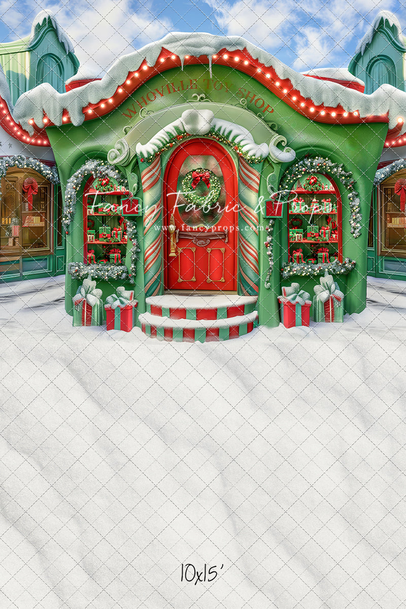 Who-Town Toy Shop - With Sweep Option