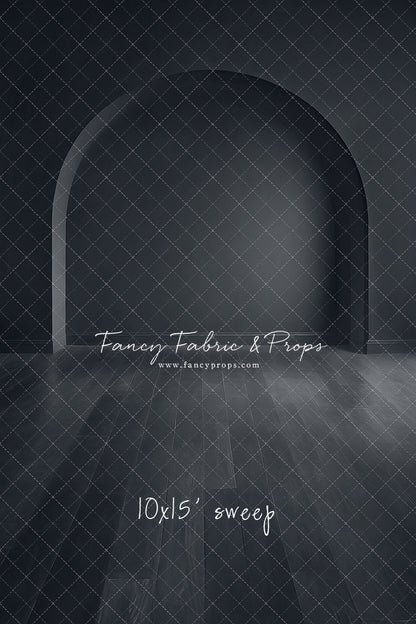 Modern Midnight Alcove - Wood Floor - With Sweep Option