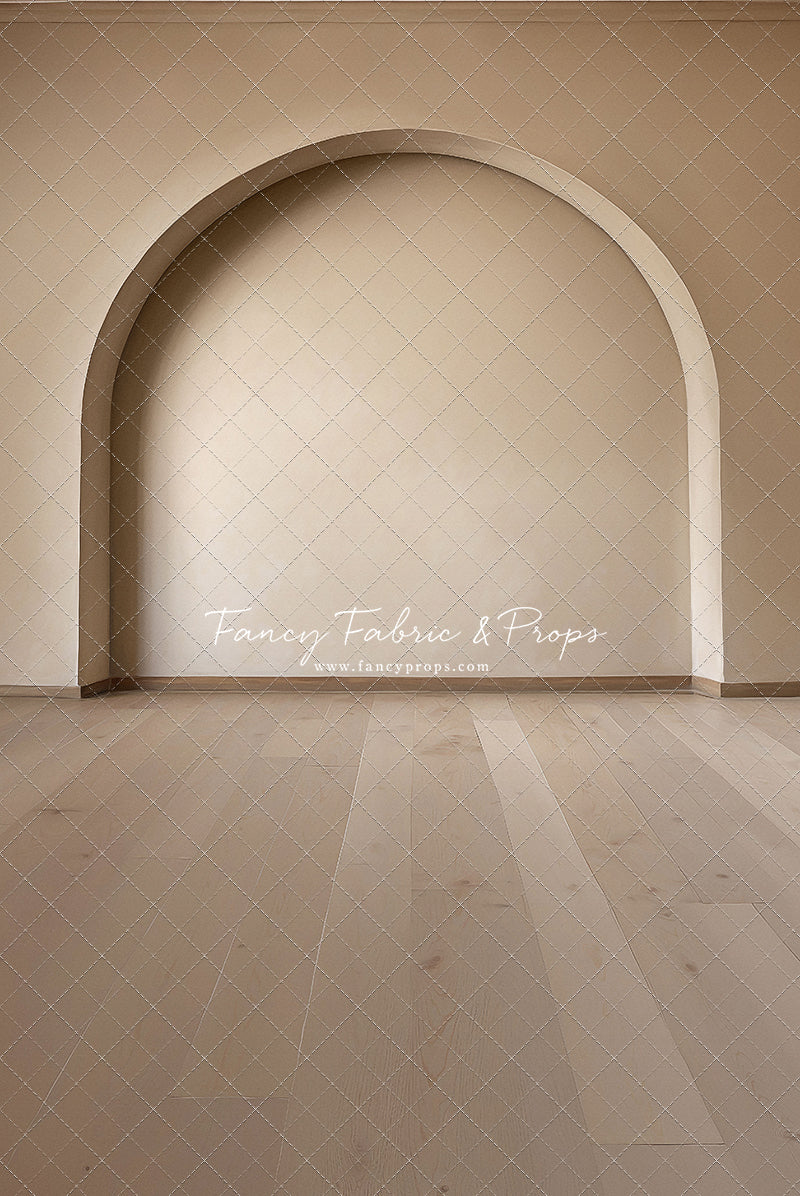 Classic Cream Alcove - Wood Floor - With Sweep Option