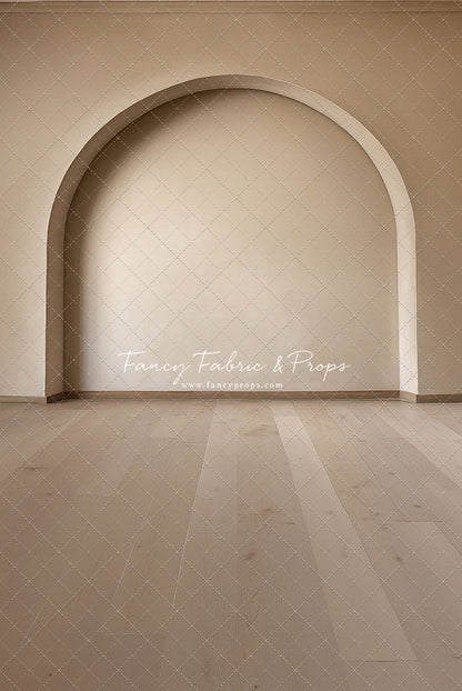 Classic Cream Alcove - Wood Floor - With Sweep Option