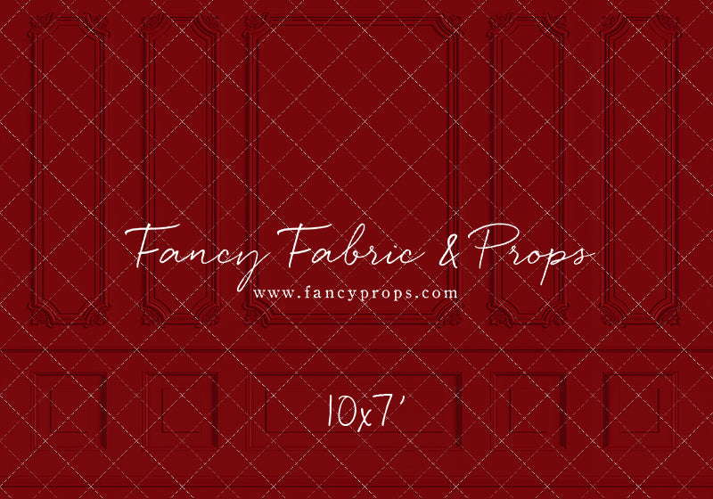 Classy Red Christmas Wall