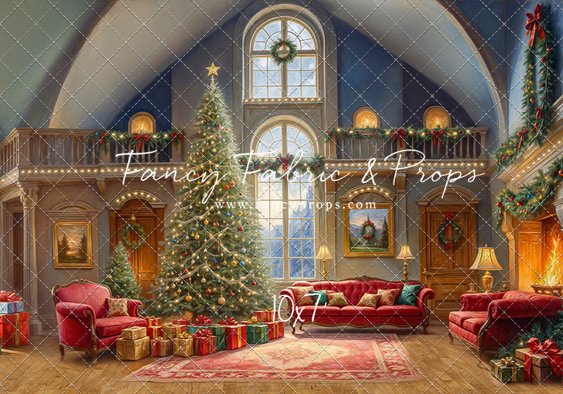 Elegant Christmas Chateau - with Sweep Option