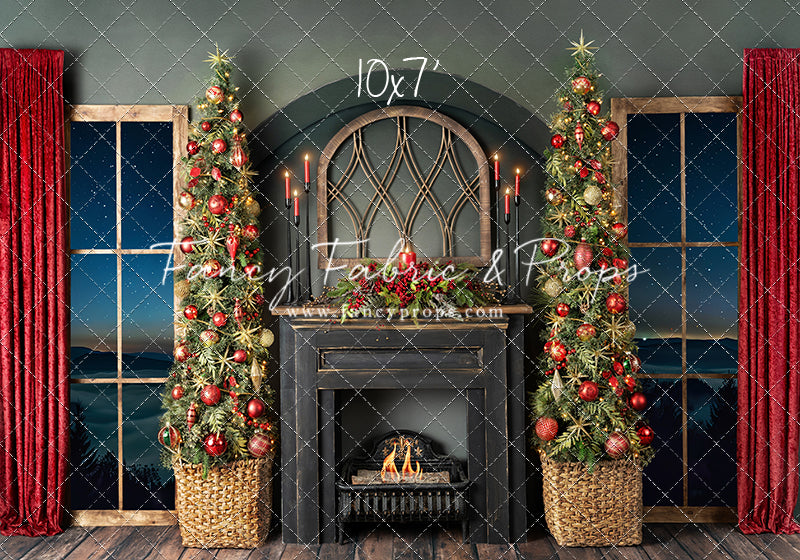 Elegant Fireplace Overlook - Room