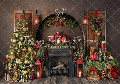 Elegant Fireside Mantle - Room