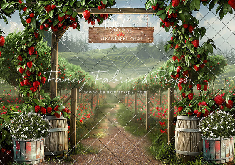 Fancy Farms Strawberry Patch 2pc Set