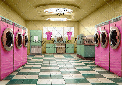 Laundry Day - Yellow With Double Washers- With Sweep Option