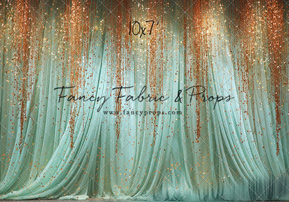 Mint Curtain - With Sweep Option