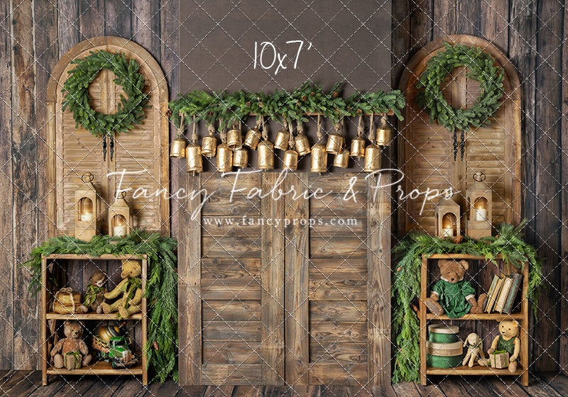 Rustic Christmas Charm Headboard - Room