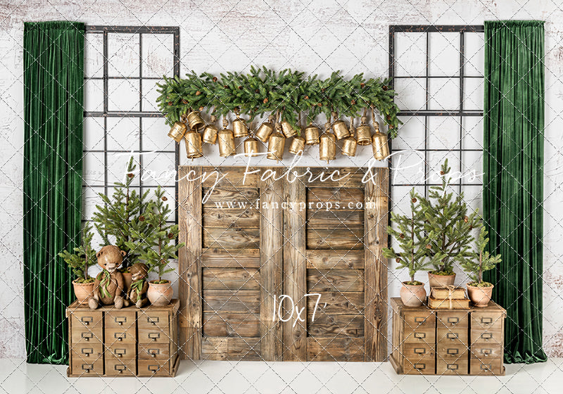 Rustic Holiday Melody Headboard