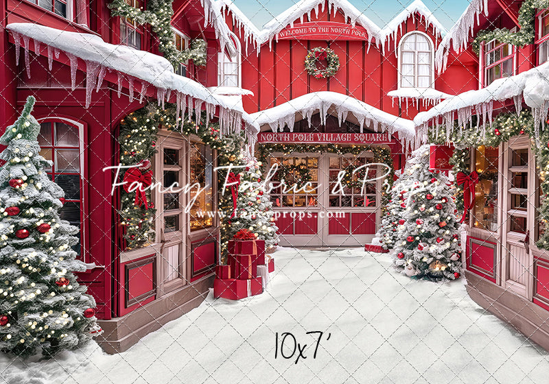 North Pole Village Square - With Sweep Option