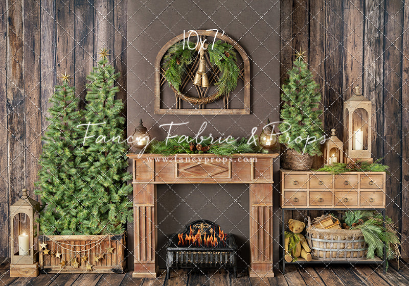 Timeless Holiday Mantle - Room