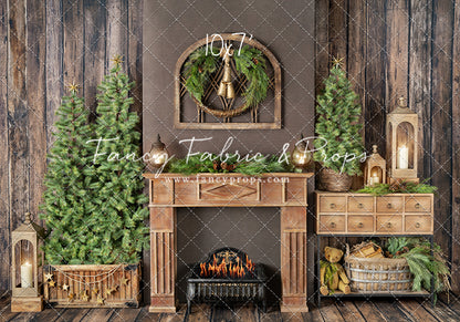 Timeless Holiday Mantle - Room