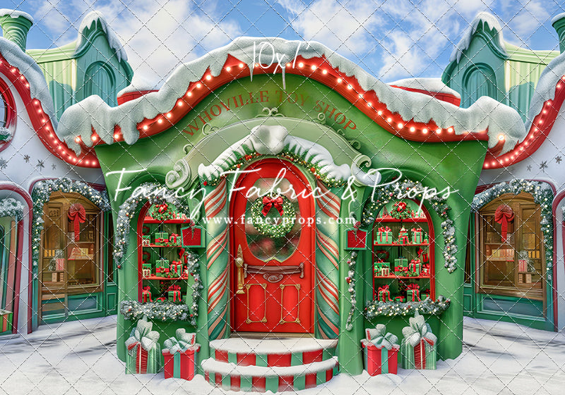 Who-Town Toy Shop - With Sweep Option