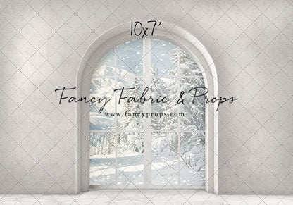Winter Arch Window