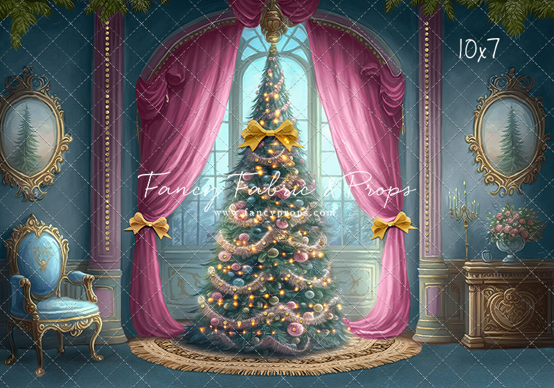 Christmas Wishes - All Blue - with Sweep Option