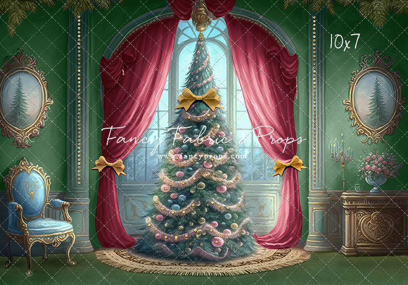 Christmas Wishes - All Green - with Sweep Option
