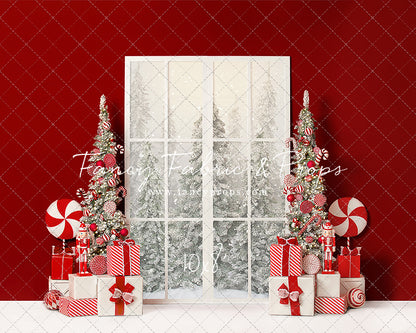 Candy Cane Window