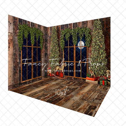 Classic Rustic Window With Trees - Room