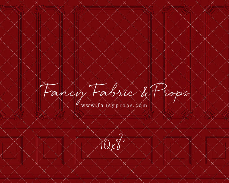 Classy Red Christmas Wall