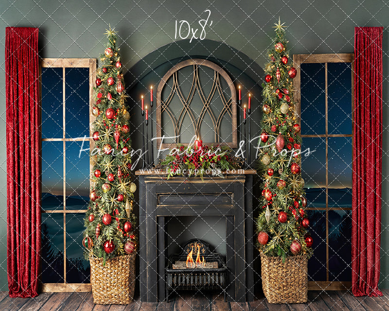 Elegant Fireplace Overlook - Room