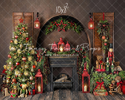 Elegant Fireside Mantle - Room