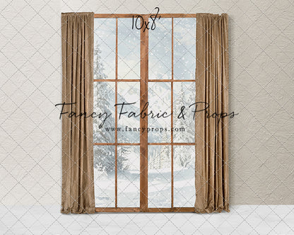 Elegant Gold Christmas Morning View