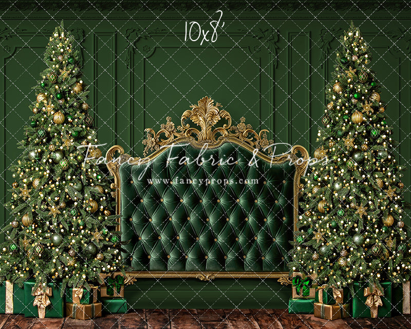 Emerald Holiday Headboard