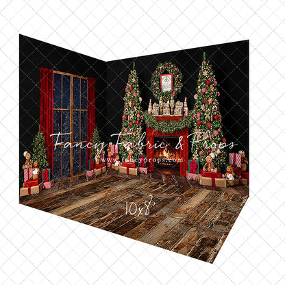 Gingerbread Mantle - Room