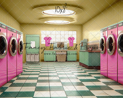 Laundry Day - Yellow With Double Washers- With Sweep Option