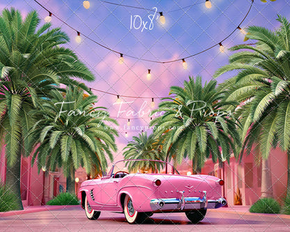 Malibu Shopping Center - Pink Car & Pink Floor - With Sweep Option