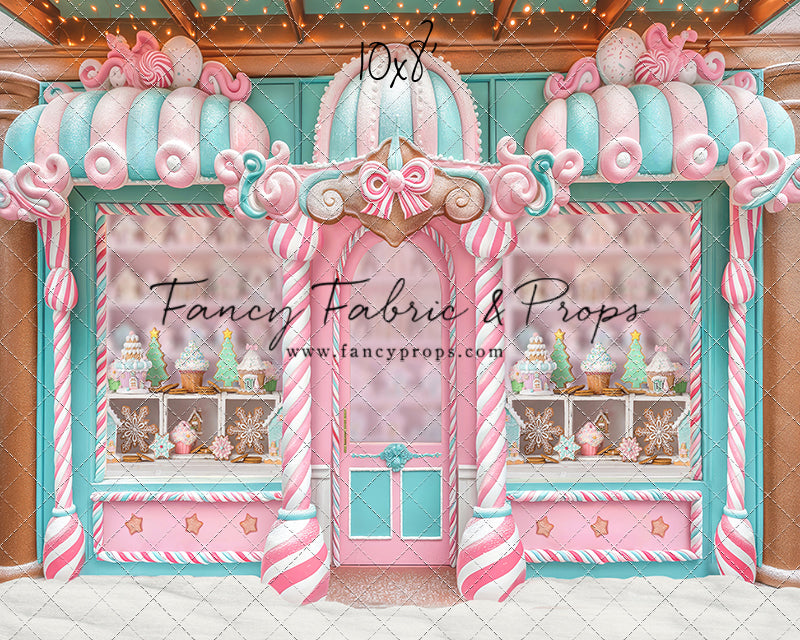Pastel Gingerbread Store - With Sweep Option