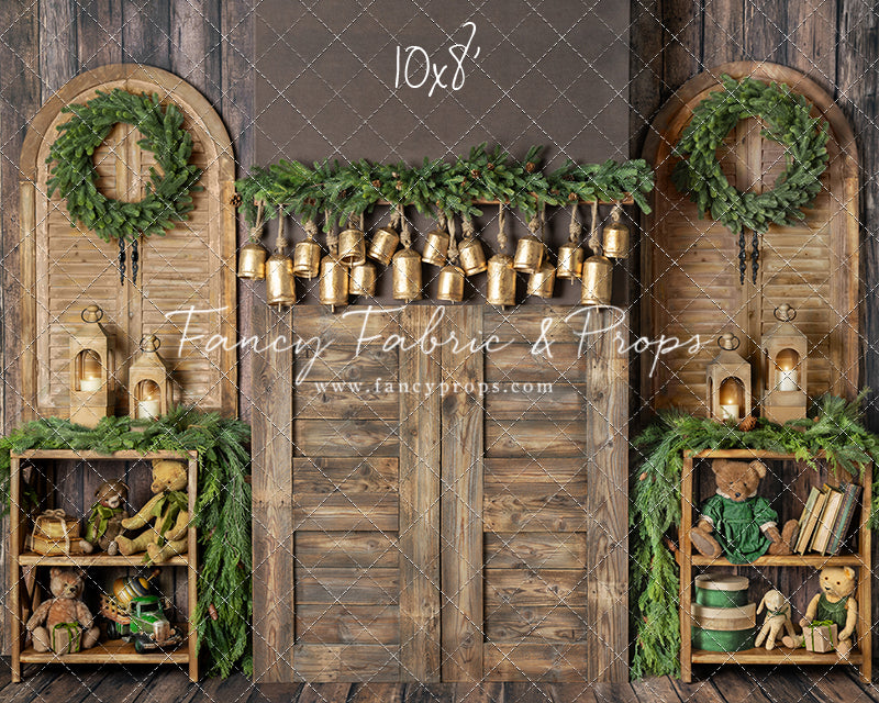 Rustic Christmas Charm Headboard - Room