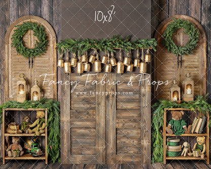 Rustic Christmas Charm Headboard - Room