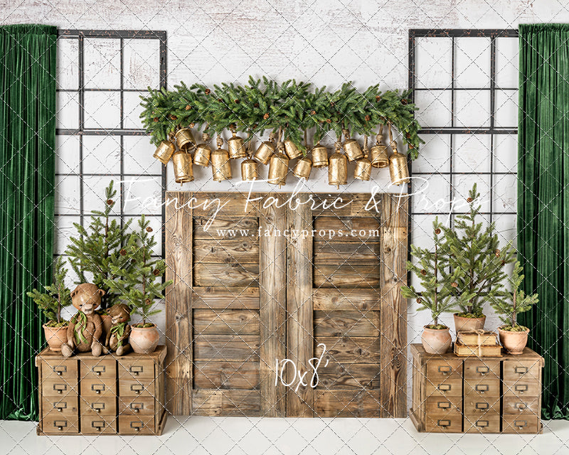Rustic Holiday Melody Headboard