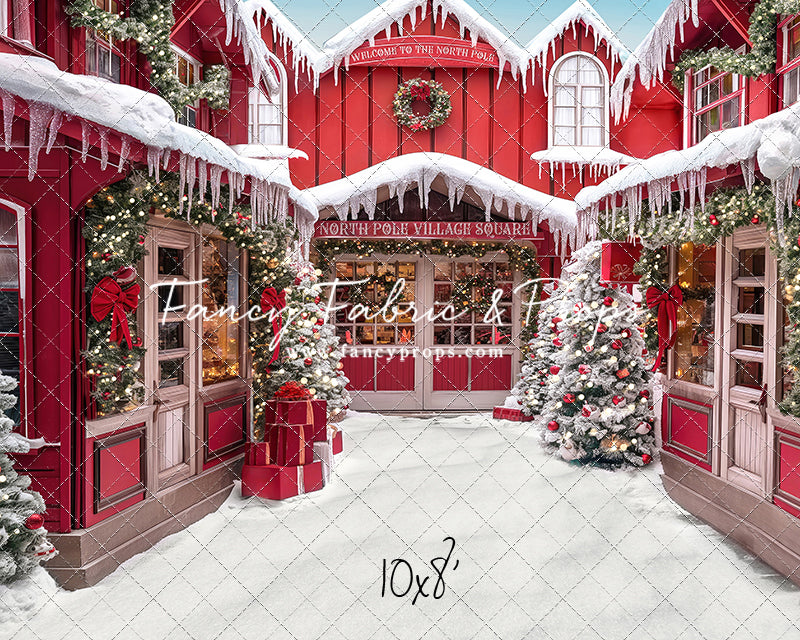 North Pole Village Square - With Sweep Option