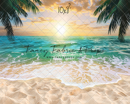 Tropical Beach Paradise - With Sweep Option