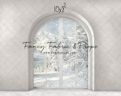 Winter Arch Window