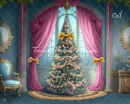 Christmas Wishes - All Blue - with Sweep Option