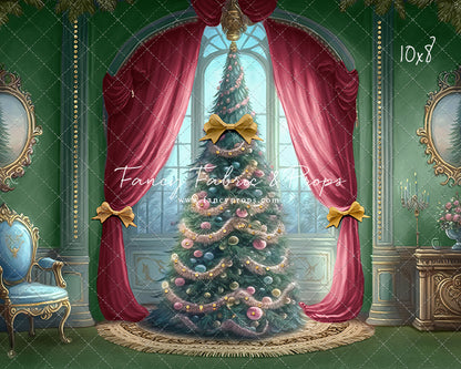 Christmas Wishes - All Green - with Sweep Option