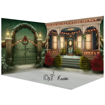 Welcoming Glow Holiday Porch - Room