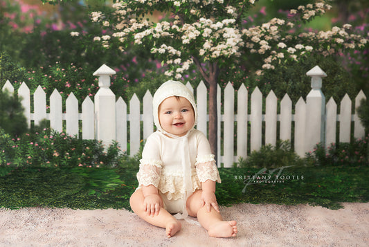 Spring Garden Gate 60x50" - Littles Collection