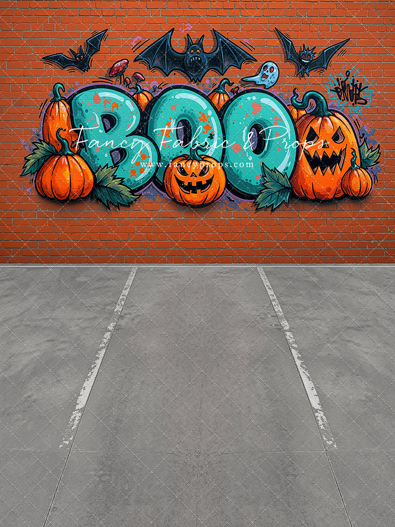 Boo Crew Graffiti Wall - With Sweep Option