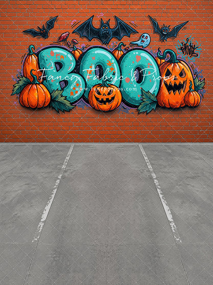 Boo Crew Graffiti Wall - With Sweep Option