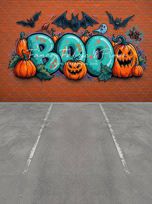Boo Crew Graffiti Wall - With Sweep Option