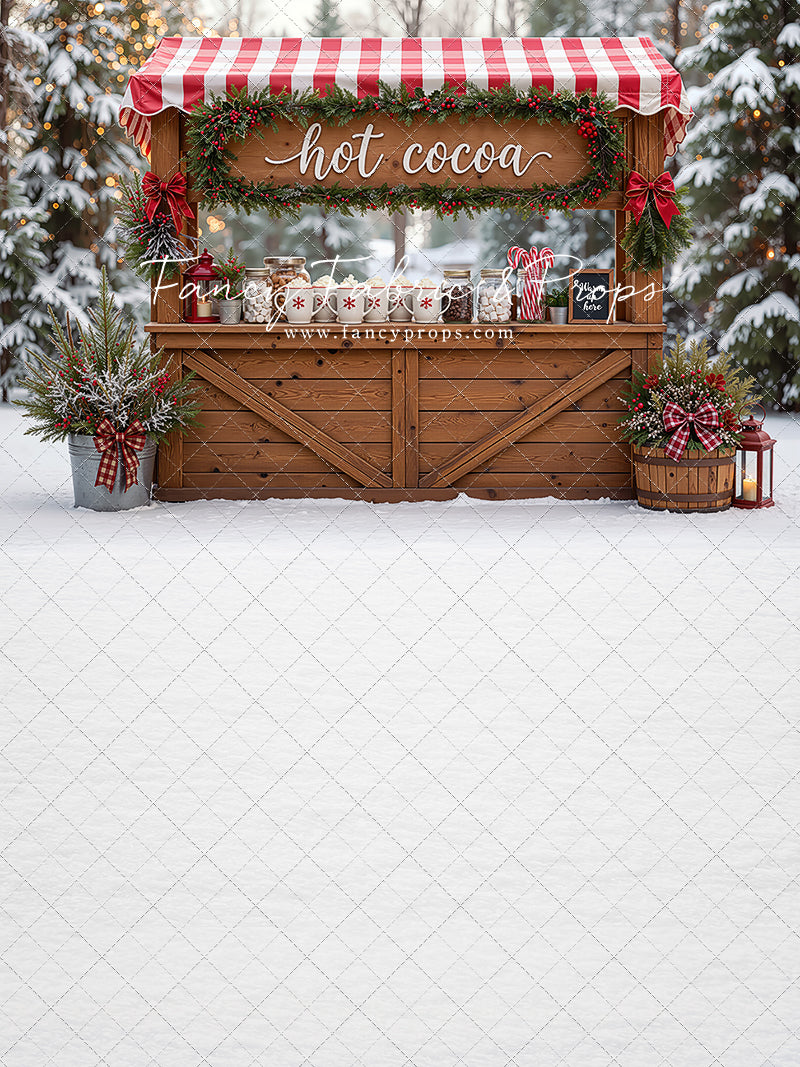 Snowy Sips Cocoa Bar - With Sweep Option